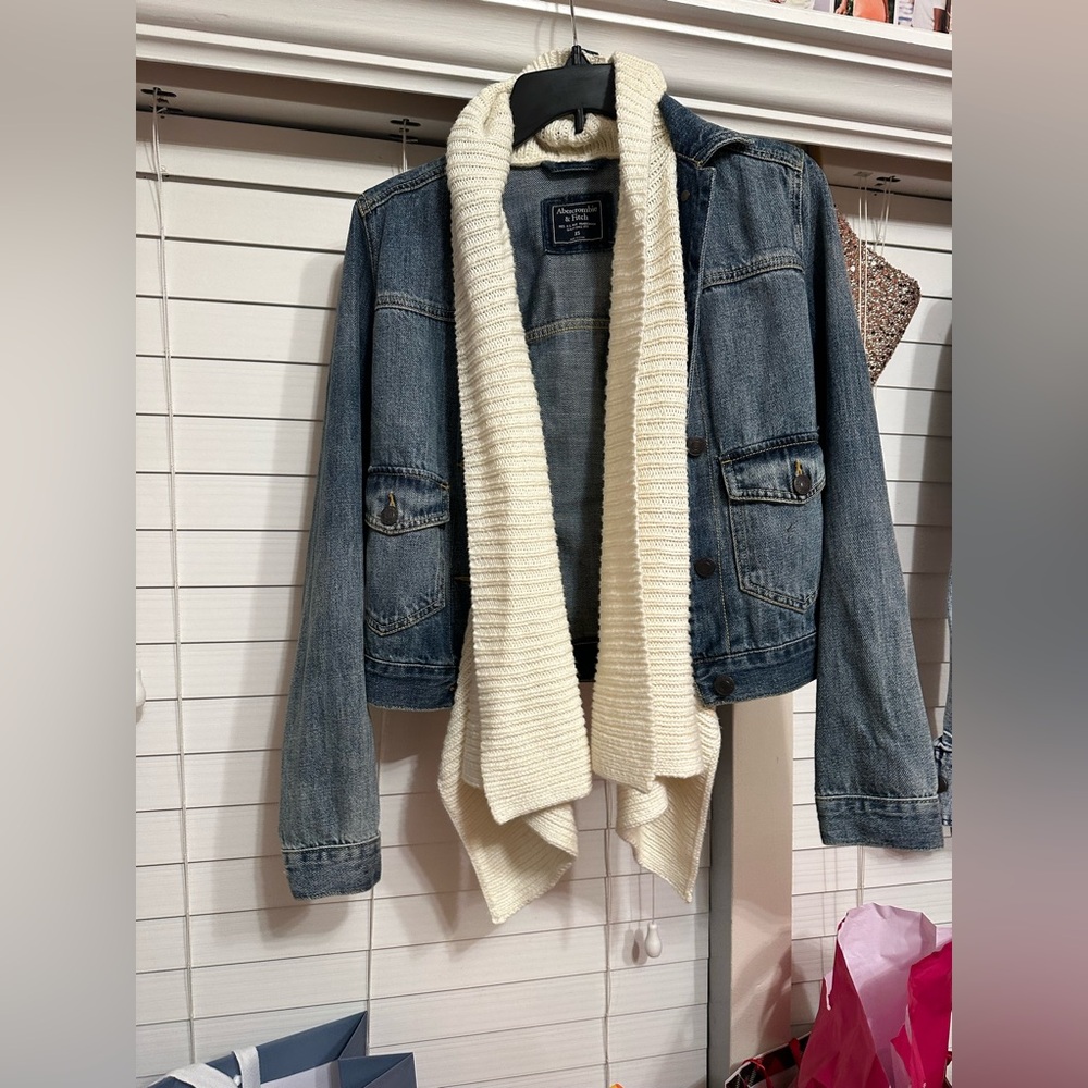Abercrombie and fitch denim jacket